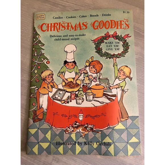 Children's "Christmas Goodies" cookbook - Picture 1 of 7